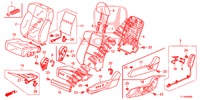 VOOR ZITTING/VEILIGHEIDSRIEMEN (G.) (LH) voor Honda ACCORD 2.0 ELEGANCE PACK 4 deuren 6-versnellings handgeschakelde versnellingsbak 2014