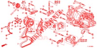 MOTOR BEVESTIGING BEUGEL (DIESEL) voor Honda ACCORD DIESEL 2.2 COMFORT 4 deuren 6-versnellings handgeschakelde versnellingsbak 2014