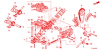 OLIEPOMP (DIESEL) voor Honda ACCORD DIESEL 2.2 COMFORT 4 deuren 6-versnellings handgeschakelde versnellingsbak 2014