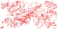 ACHTER HOUDER/ZIJDE VOERING (4DE)  voor Honda ACCORD DIESEL 2.2 LUXURY 4 deuren 5-traps automatische versnellingsbak 2014