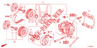 AIRCONDITIONER (COMPRESSEUR) (DIESEL) voor Honda ACCORD DIESEL 2.2 LUXURY 4 deuren 5-traps automatische versnellingsbak 2014
