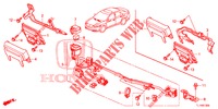 AT BEDIENINGSEENHEID  voor Honda ACCORD DIESEL 2.2 LUXURY 4 deuren 5-traps automatische versnellingsbak 2014
