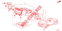 AUDIO UNIT (NAVIGATION) voor Honda ACCORD DIESEL 2.2 LUXURY 4 deuren 5-traps automatische versnellingsbak 2014