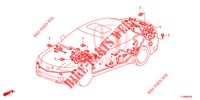 BEDRADINGSBUNDEL (2) (LH) voor Honda ACCORD DIESEL 2.2 LUXURY 4 deuren 5-traps automatische versnellingsbak 2014