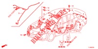 BEDRADINGSBUNDEL (3) (LH) voor Honda ACCORD DIESEL 2.2 LUXURY 4 deuren 5-traps automatische versnellingsbak 2014