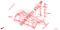 BRANDSTOF INSPUIT (DIESEL) voor Honda ACCORD DIESEL 2.2 LUXURY 4 deuren 5-traps automatische versnellingsbak 2014