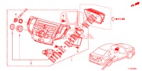 CENTER MODULE (NAVIGATION) voor Honda ACCORD DIESEL 2.2 LUXURY 4 deuren 5-traps automatische versnellingsbak 2014