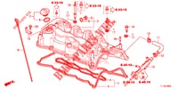 CILINDERKOP AFDEKKING (DIESEL) voor Honda ACCORD DIESEL 2.2 LUXURY 4 deuren 5-traps automatische versnellingsbak 2014