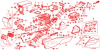 CONSOLE (LH) voor Honda ACCORD DIESEL 2.2 LUXURY 4 deuren 5-traps automatische versnellingsbak 2014