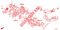 EGR KLEP (DIESEL) voor Honda ACCORD DIESEL 2.2 LUXURY 4 deuren 5-traps automatische versnellingsbak 2014