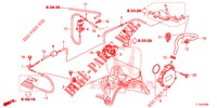 INSTALLATIEPIJP/VACUUMPOMP (DIESEL) voor Honda ACCORD DIESEL 2.2 LUXURY 4 deuren 5-traps automatische versnellingsbak 2014