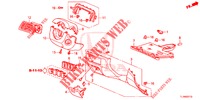 INSTRUMENTEN AFWERKING (COTE DE CONDUCTEUR) (LH) voor Honda ACCORD DIESEL 2.2 LUXURY 4 deuren 5-traps automatische versnellingsbak 2014