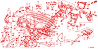 INSTRUMENTEN PANEEL BOVEN (LH) voor Honda ACCORD DIESEL 2.2 LUXURY 4 deuren 5-traps automatische versnellingsbak 2014