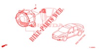 MISTLAMP  voor Honda ACCORD DIESEL 2.2 LUXURY 4 deuren 5-traps automatische versnellingsbak 2014