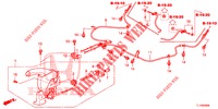 PARKEERREM (LH) voor Honda ACCORD DIESEL 2.2 LUXURY 4 deuren 5-traps automatische versnellingsbak 2014