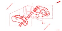 SNELHEIDSMETER  voor Honda ACCORD DIESEL 2.2 LUXURY 4 deuren 5-traps automatische versnellingsbak 2014