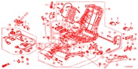V. ZITTING COMPONENTEN (G.) (SIEGE ENTIEREMENT MOTORISE) (2) voor Honda ACCORD DIESEL 2.2 LUXURY 4 deuren 5-traps automatische versnellingsbak 2014