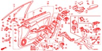 VOOR PORTIER VOERING (LH) voor Honda ACCORD DIESEL 2.2 LUXURY 4 deuren 5-traps automatische versnellingsbak 2014