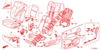 VOOR ZITTING/VEILIGHEIDSRIEMEN (G.) (LH) voor Honda ACCORD DIESEL 2.2 LUXURY 4 deuren 5-traps automatische versnellingsbak 2014