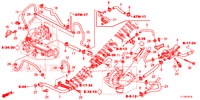 WATERSLANG/VERWARMING KANAAL (DIESEL) voor Honda ACCORD DIESEL 2.2 LUXURY 4 deuren 5-traps automatische versnellingsbak 2014
