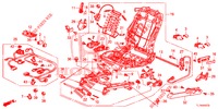 V. ZITTING COMPONENTEN (G.) (SIEGE ENTIEREMENT MOTORISE) (2) voor Honda ACCORD DIESEL 2.2 EXECUTIVE H 4 deuren 6-versnellings handgeschakelde versnellingsbak 2014