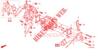 KOLKREGELKLEP (DIESEL) voor Honda ACCORD DIESEL 2.2 S 4 deuren 6-versnellings handgeschakelde versnellingsbak 2014