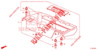 MOTOR AFDEKKING (DIESEL) voor Honda ACCORD DIESEL 2.2 S 4 deuren 6-versnellings handgeschakelde versnellingsbak 2014