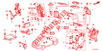 BEDIENINGSEENNEID (CABINE) (1) (LH) voor Honda ACCORD 2.4 S 4 deuren 5-traps automatische versnellingsbak 2014