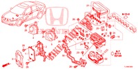 BEDIENINGSEENNEID (COMPARTIMENT MOTEUR) (1) voor Honda ACCORD 2.4 S 4 deuren 5-traps automatische versnellingsbak 2014
