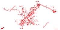 VOOR STABILISATOR/VOOR ONDER ARM  voor Honda ACCORD 2.4 S 4 deuren 5-traps automatische versnellingsbak 2014