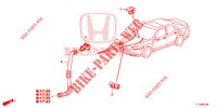 AIRCONDITIONER (CAPTEUR) voor Honda ACCORD 2.0 COMFORT 4 deuren 6-versnellings handgeschakelde versnellingsbak 2015
