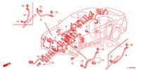 BEDRADINGSBUNDEL (1) (LH) voor Honda ACCORD 2.0 COMFORT 4 deuren 6-versnellings handgeschakelde versnellingsbak 2015