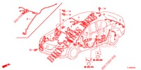 BEDRADINGSBUNDEL (3) (LH) voor Honda ACCORD 2.0 COMFORT 4 deuren 6-versnellings handgeschakelde versnellingsbak 2015