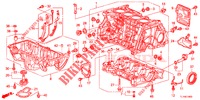 CILINDERBLOK/OLIEPAN (2.0L) voor Honda ACCORD 2.0 COMFORT 4 deuren 6-versnellings handgeschakelde versnellingsbak 2015