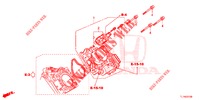 GAS HUIS (2.0L) voor Honda ACCORD 2.0 COMFORT 4 deuren 6-versnellings handgeschakelde versnellingsbak 2015