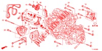 GENERATOR BEUGEL/SPANNER (2.0L) voor Honda ACCORD 2.0 COMFORT 4 deuren 6-versnellings handgeschakelde versnellingsbak 2015