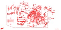 MOTOR BEDRADINGSBUNDEL (2.0L) voor Honda ACCORD 2.0 COMFORT 4 deuren 6-versnellings handgeschakelde versnellingsbak 2015