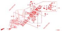 OVERSCHAKELSTANG/OVERSCHAKELARM  voor Honda ACCORD 2.0 COMFORT 4 deuren 6-versnellings handgeschakelde versnellingsbak 2015
