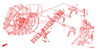 OVERSCHAKELVORK/STELSCHROEF  voor Honda ACCORD 2.0 COMFORT 4 deuren 6-versnellings handgeschakelde versnellingsbak 2015