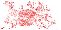 P.S. VERSNELLINGBOX  voor Honda ACCORD 2.0 COMFORT 4 deuren 6-versnellings handgeschakelde versnellingsbak 2015