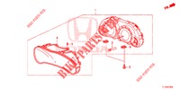 SNELHEIDSMETER  voor Honda ACCORD 2.0 COMFORT 4 deuren 6-versnellings handgeschakelde versnellingsbak 2015