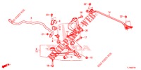 VOOR STABILISATOR/VOOR ONDER ARM  voor Honda ACCORD 2.0 COMFORT 4 deuren 6-versnellings handgeschakelde versnellingsbak 2015