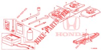 GEREEDSCHAP/KRIK  voor Honda ACCORD DIESEL 2.2 COMFORT 4 deuren 6-versnellings handgeschakelde versnellingsbak 2015