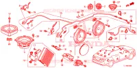 RADIO ANTENNE/LUIDSPREKER (LH) voor Honda ACCORD DIESEL S 4 deuren 5-traps automatische versnellingsbak 2015