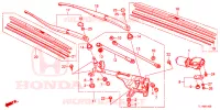VOOR RUITESPROEIER (LH) voor Honda ACCORD DIESEL S 4 deuren 5-traps automatische versnellingsbak 2015