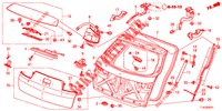 ACHTERKLEP (PUISSANCE) voor Honda ACCORD TOURER DIESEL 2.2 LUXURY 5 deuren 6-versnellings handgeschakelde versnellingsbak 2013
