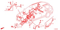 BEDRADINGSBUNDEL (1) (LH) voor Honda ACCORD TOURER DIESEL 2.2 LUXURY 5 deuren 6-versnellings handgeschakelde versnellingsbak 2013