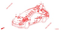 BEDRADINGSBUNDEL (2) (LH) voor Honda ACCORD TOURER DIESEL 2.2 LUXURY 5 deuren 6-versnellings handgeschakelde versnellingsbak 2013
