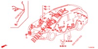 BEDRADINGSBUNDEL (3) (LH) voor Honda ACCORD TOURER DIESEL 2.2 LUXURY 5 deuren 6-versnellings handgeschakelde versnellingsbak 2013
