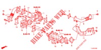 EGR KLEP (DIESEL) voor Honda ACCORD TOURER DIESEL 2.2 LUXURY 5 deuren 6-versnellings handgeschakelde versnellingsbak 2013